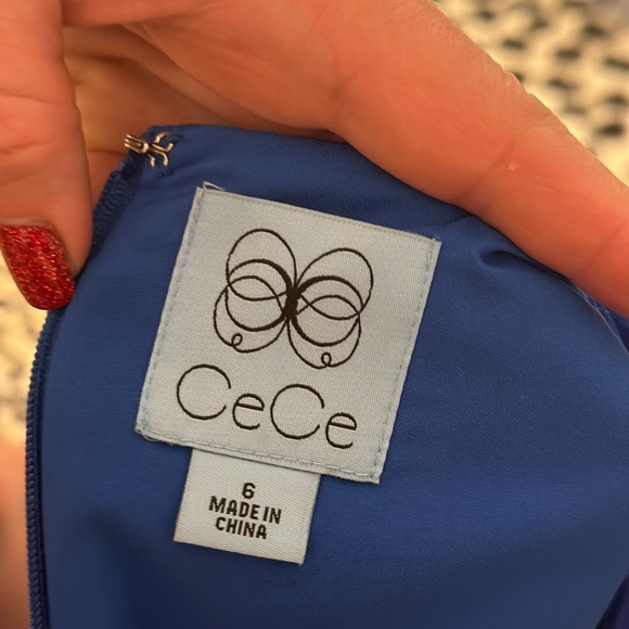 Cece dress, royal blue, size 6 - Picture 2 of 3